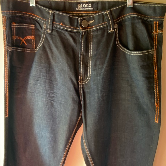 LOCO Denim Company men’s jeans size W40/ L32 - Picture 6 of 12